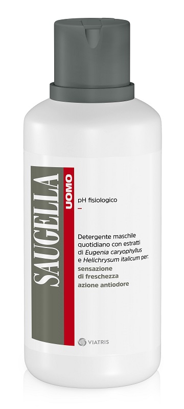 SAUGELLA UOMO PH FISIOLOGICO DETERGENTE MASCHILE 500 ML - latuafarmacia.org