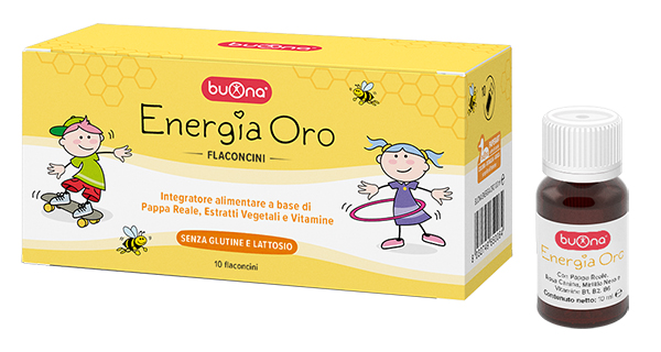 BUONA ENERGIA ORO 10 FLACONCINI DA 10 ML - latuafarmacia.org