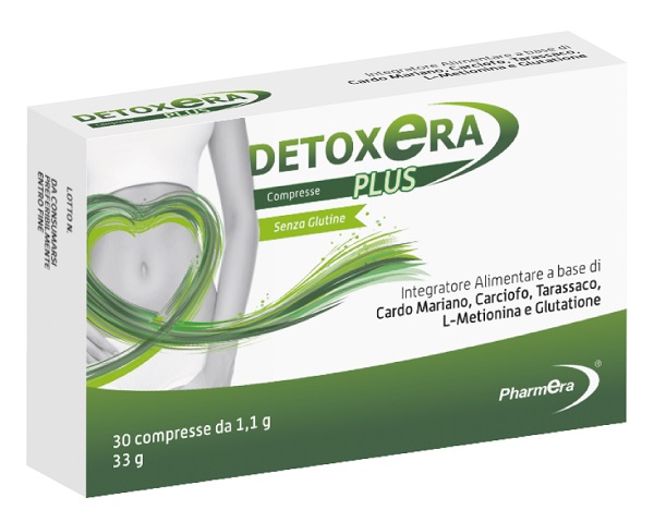 DETOXERA PLUS INTEGRATORE ALIMENTARE PER STIPSI E TRANSITO INTESTINALE 30 COMPRESSE - latuafarmacia.org