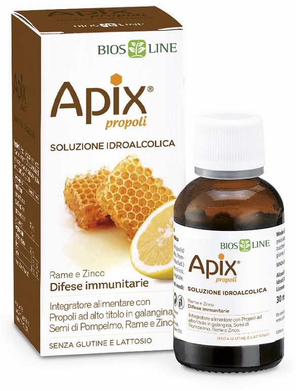 APIX PROPOLI SOLUZIONE IDROALCOLICA 30 ML BIOSLINE - latuafarmacia.org