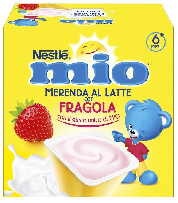 MIO MERENDA FRAGOLA 4 X 100 G - latuafarmacia.org