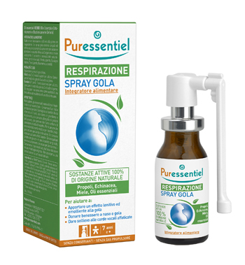 PURESSENTIEL RESPIRAZIONE SPRAY GOLA 15 ML - latuafarmacia.org