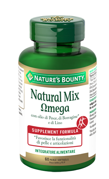 NATURAL MIX OMEGA 60 PERLE - latuafarmacia.org