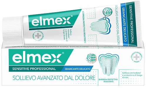 ELMEX SENSITIVE PROFESSIONAL WHITENING DENTIFRICIO 75 ML - latuafarmacia.org