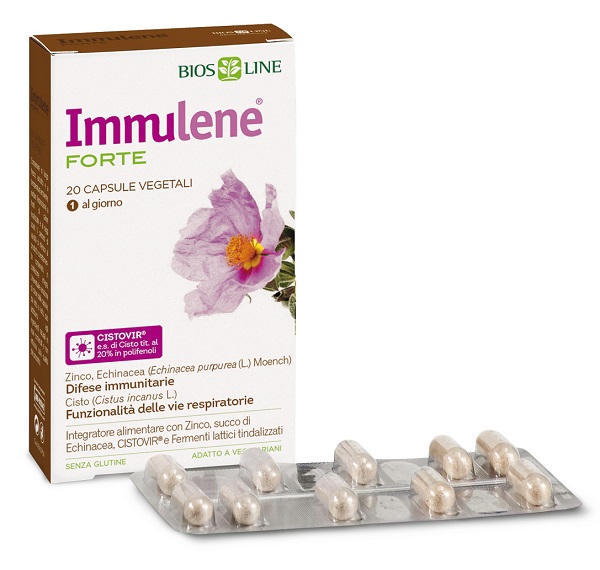 BIOSLINE IMMULENE FORTE 20 CAPSULE - latuafarmacia.org
