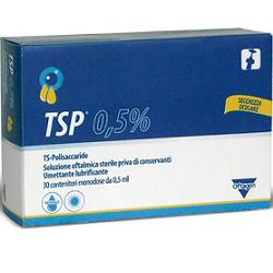 TSP 0,5% SOLUZIONE OFTALMICA UMETTANTE LUBRIFICANTE 30 FLACONCINI MONODOSE 0,5 ML - latuafarmacia.org