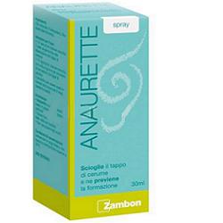 SPRAY IRRIGATORE PER LA RIMOZIONE DEL CERUME ANAURETTE 30 ML - latuafarmacia.org