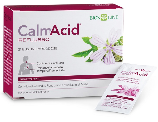 BIOSLINE CALMACID REFLUSSO 21 BUSTINE MONODOSE - latuafarmacia.org