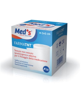 CEROTTO MEDS FARMATESSUTO NON TESSUTO TESSUTO NON TESSUTO FIX IPOALLERGENICO ADESIVO 250X5 CM - latuafarmacia.org