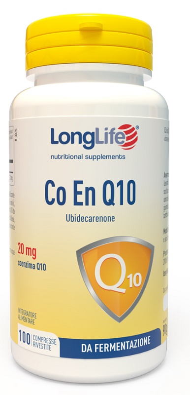 LONGLIFE CO EN Q10 20MG 100 COMPRESSE RIVESTITE - latuafarmacia.org