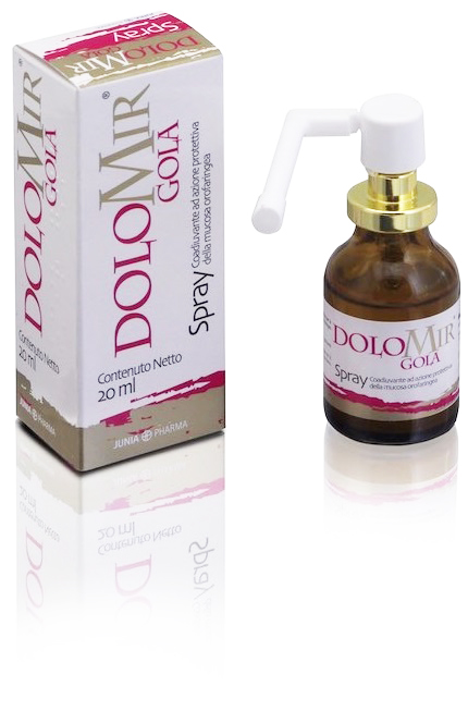 DOLOMIR GOLA SPRAY FLACONE 20 ML - latuafarmacia.org