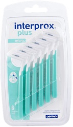 INTERPROX PLUS MICRO VERDE 6 PEZZI - latuafarmacia.org