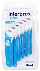 INTERPROX PLUS CONICO BLU 6 PEZZI - latuafarmacia.org