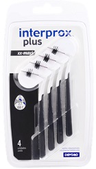 INTERPROX PLUS XX MAXI NERO 4 PEZZI - latuafarmacia.org