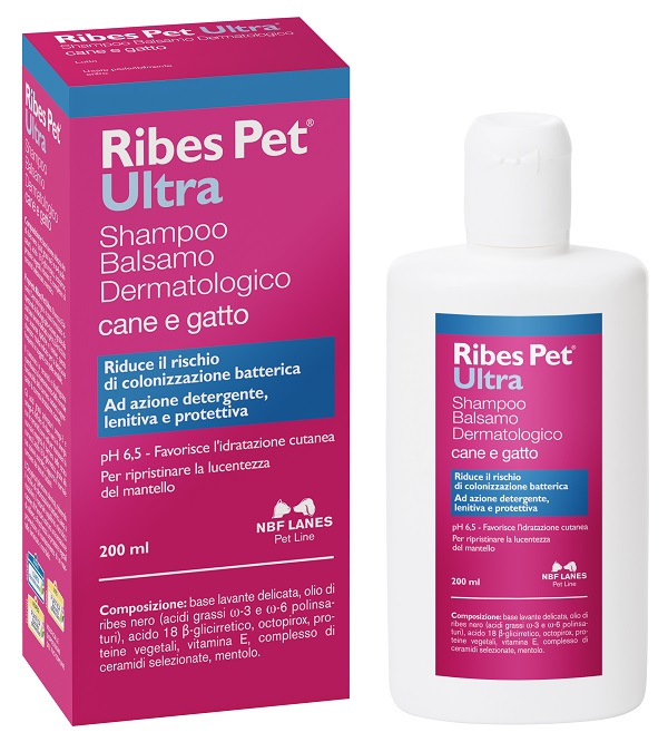 RIBES PET ULTRA SHAMPOO DERMATOLOGICO FLACONE 200 ML - latuafarmacia.org
