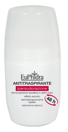 EUPHIDRA DEODORANTE IN EMULSIONE IN FLACONE ROLL-ON CON ASTUCCIO ANTITRASPIRANTE 50 ML - latuafarmacia.org