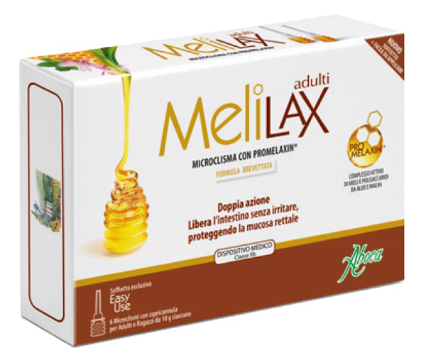 MELILAX ADULTI MICROCLISMI 6 PEZZI 10 G - latuafarmacia.org