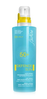 DEFENCE SUN BIONIKE LATTE SPRAY SPF 50+ PROTEZIONE MOLTO ALTA 200 ML - latuafarmacia.org
