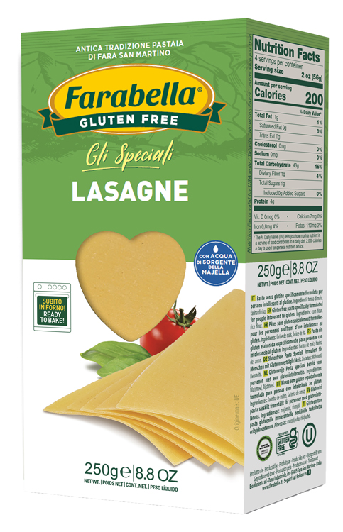 FARABELLA LASAGNE 250 G - latuafarmacia.org
