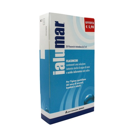 SOLUZIONE ISOTONICA IALUMAR 20 FLACONCINI MONODOSE 5 ML - latuafarmacia.org