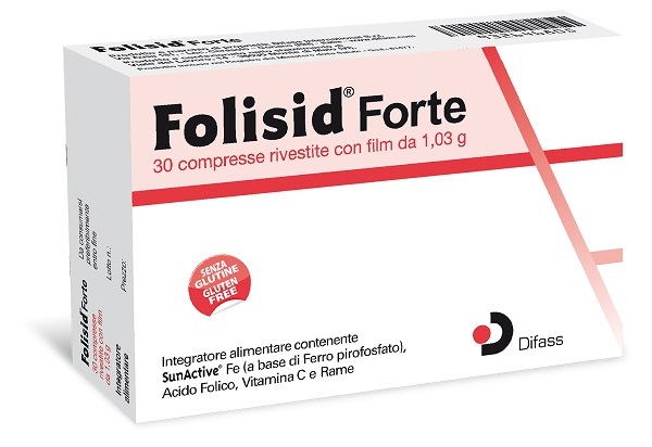 FOLISID FORTE 30 COMPRESSE 3,9 G - latuafarmacia.org