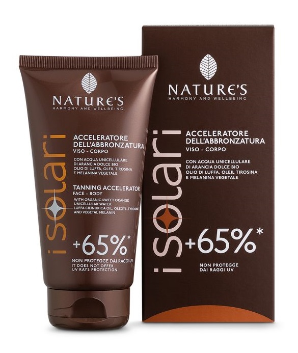 NATURE'S I SOLARI ACCELERATORE DELL'ABBRONZATURA +65% 150 ML - latuafarmacia.org