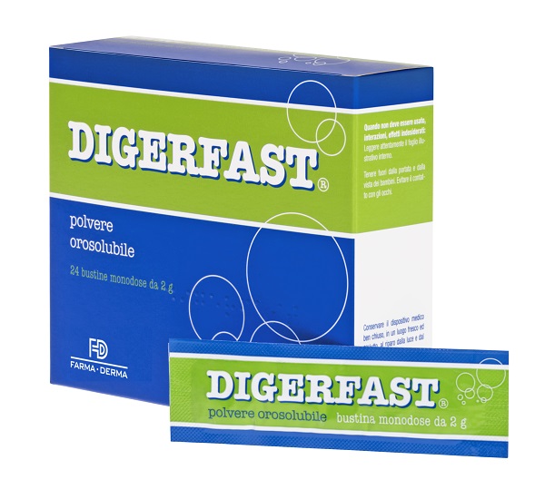 DIGERFAST POLVERE 24 BUSTINE MONODOSE 2 G - latuafarmacia.org