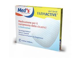 CEROTTO FARMACTIVE CICATRICI 7,5X10 CM 4 PEZZI - latuafarmacia.org
