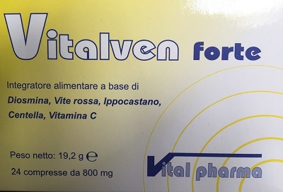 VITALVEN FORTE 24 COMPRESSE BLISTER 19,20 G - latuafarmacia.org