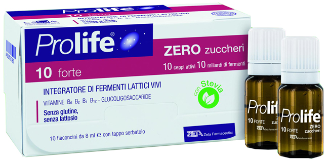 PROLIFE 10 MILIARDI ZERO ZUCCHERO 10 FLACONI DA 8 ML - latuafarmacia.org