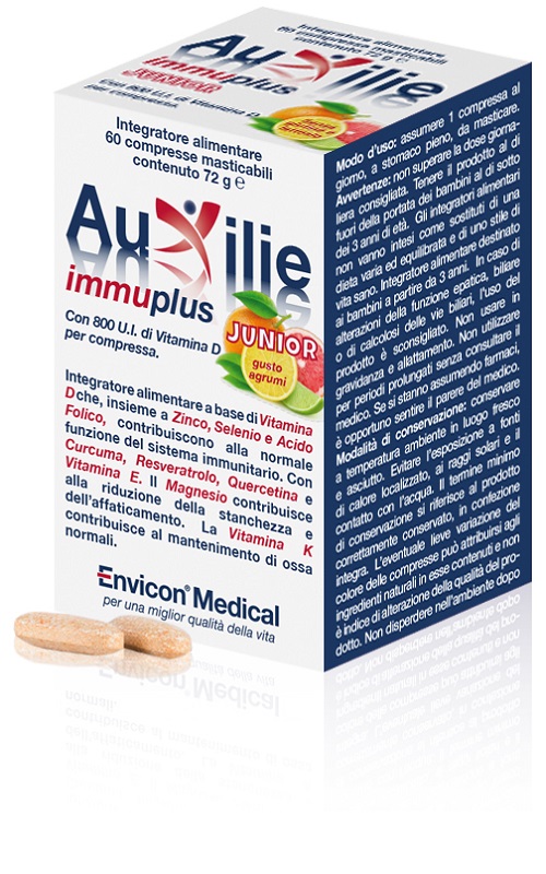 AUXILIE IMMUPLUS JUNIOR 30 COMPRESSE - latuafarmacia.org
