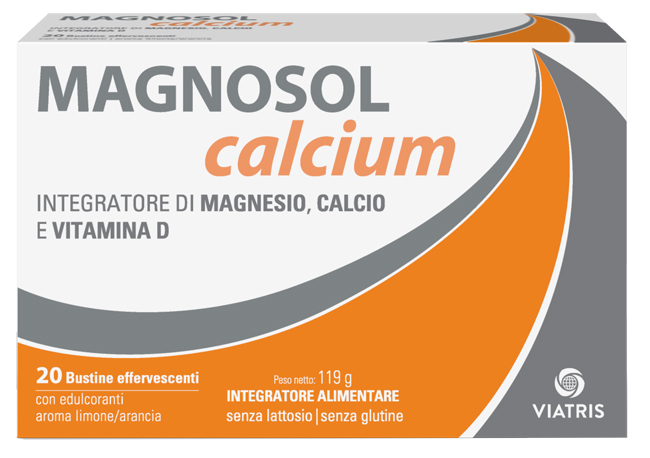 MAGNOSOL CALCIUM POLVERE EFFERVESCENTE 20 BUSTINE - latuafarmacia.org