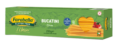 FARABELLA BUCATINI PASTA SENZA GLUTINE 250 G - latuafarmacia.org