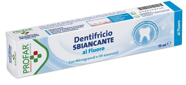 DENTIFRICIO SBIANCANTE 75 ML PROFAR - latuafarmacia.org