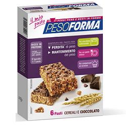 PESOFORMA BARRETTA CEREALI/CIOCCOLATO 12 X 31 G - latuafarmacia.org