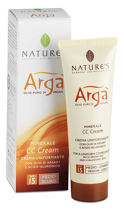 ARGA' CC CREAM VISO MEDIO SCURA 50 ML NATURE'S - latuafarmacia.org