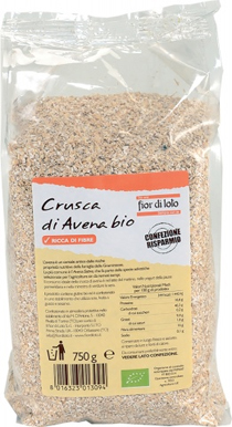 CRUSCA DI AVENA BIO 750 G - latuafarmacia.org