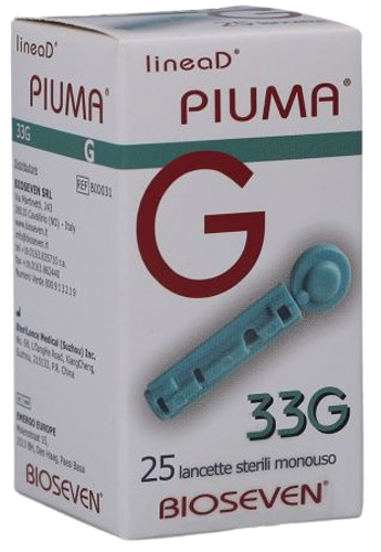 LANCETTE PUNGIDITO LINEA D PIUMA GAUGE 33 25 PEZZI - latuafarmacia.org