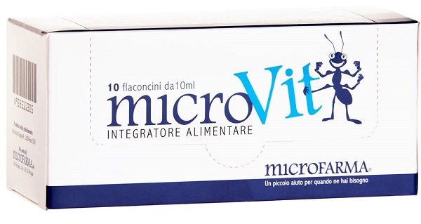 MICROVIT 10 FLACONCINI DA 10 ML - latuafarmacia.org