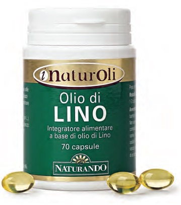 NATUROLI OLIO DI LINO 70 CAPSULE MOLLI - latuafarmacia.org