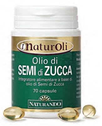 NATUROLI OLIO DI SEMI DI ZUCCA 70 CAPSULE - latuafarmacia.org