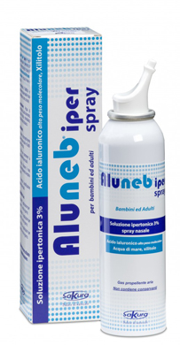ALUNEB SOLUZIONE IPERTONICA 3% SPRAY NASALE 125 ML - latuafarmacia.org