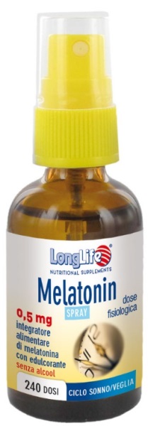 LONGLIFE MELATONIN SPRAY 0,5MG 30 ML - latuafarmacia.org