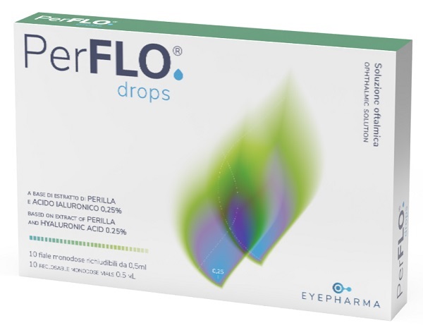 PERFLO DROPS GOCCE OCULARI 10 FIALE MONODOSE - latuafarmacia.org