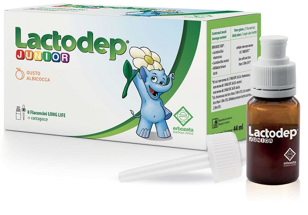 LACTODEP JUNIOR 8 FLACONCINI X 5,5 ML - latuafarmacia.org