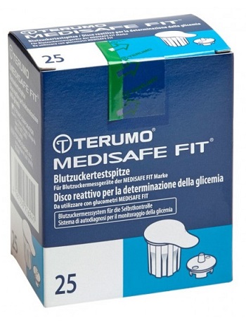 DISCO PER LA DETERMINAZIONE DELLA GLICEMIA MEDISAFE FIT 25 PEZZI - latuafarmacia.org