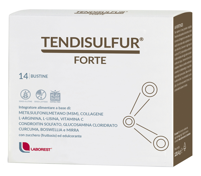TENDISULFUR FORTE 14 BUSTE 119 G - latuafarmacia.org