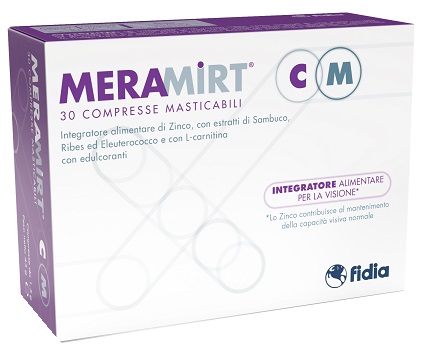 MERAMIRT CM 30 COMPRESSE MASTICABILI - latuafarmacia.org
