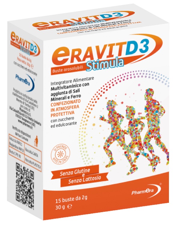 ERAVIT D3 STIMULA 15 BUSTINE STICK PACK 2 G - latuafarmacia.org
