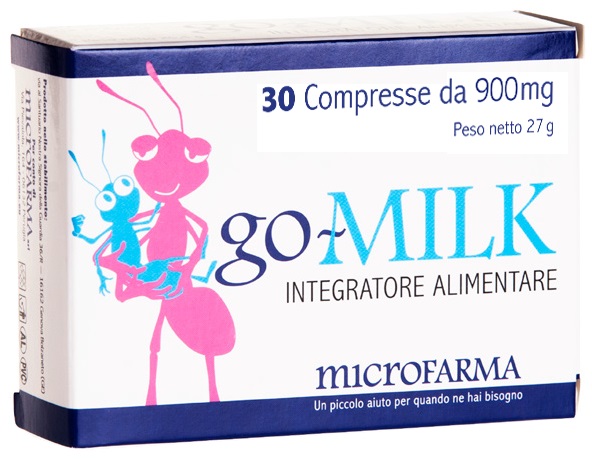 GO-MILK 30 COMPRESSE - latuafarmacia.org